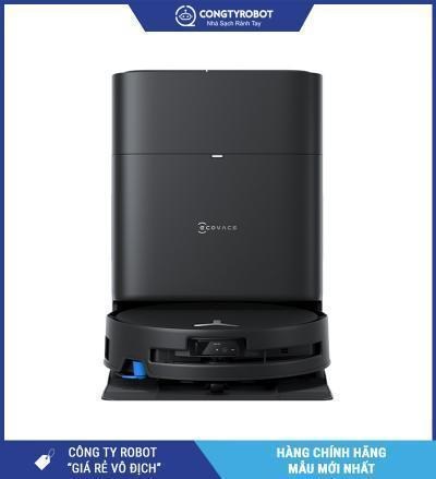 Ecovacs Deebot T80S Omni (Trắng/ Đen) - Robot Hút Bụi Lau Nhà