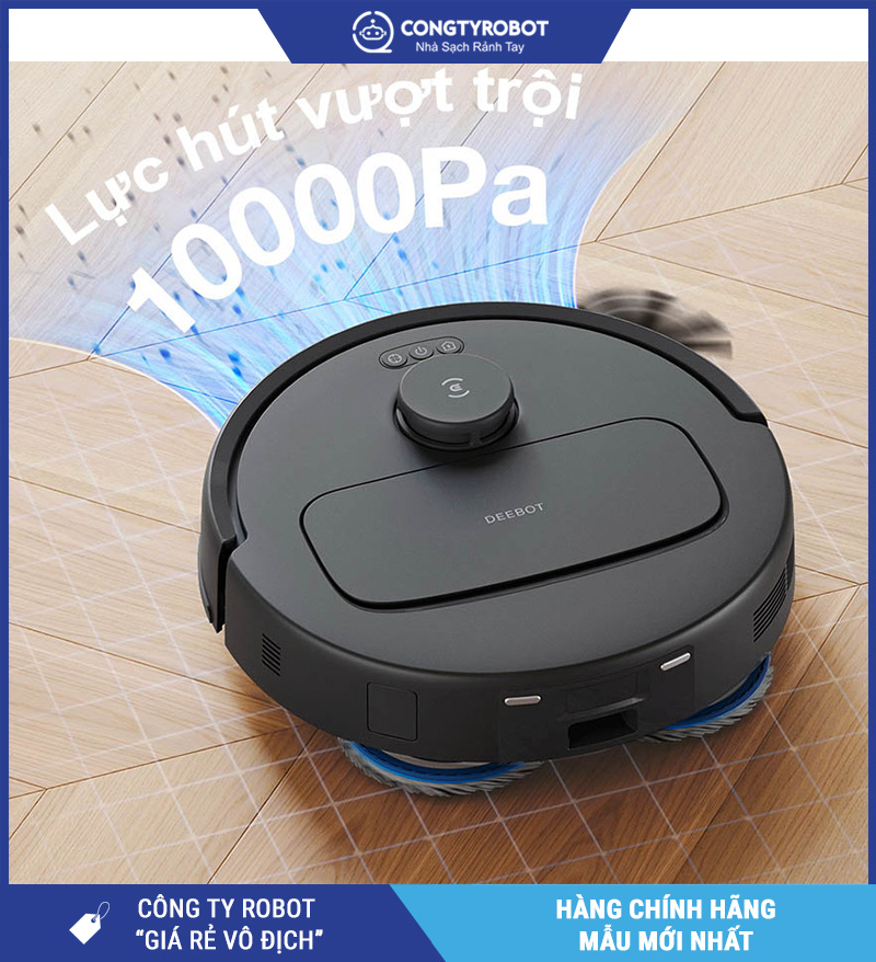 Hiệu quả làm sạch tối ưu với Ecovacs Deebot N30 Pro Omni 2025