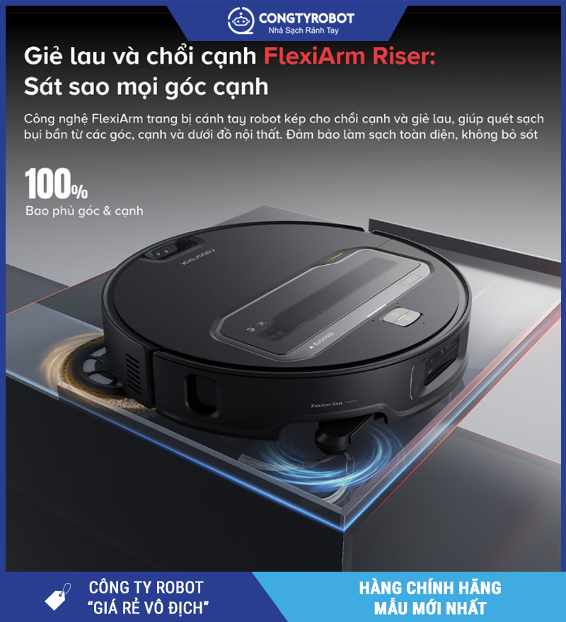Roborock Saros Z70 Quốc Tế – Tối Ưu Làm Sạch Mọi Góc Nhà