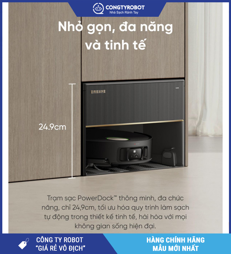 Dreame X50 Master – Dọn Nhà Thông Minh Không Cần Giám Sát