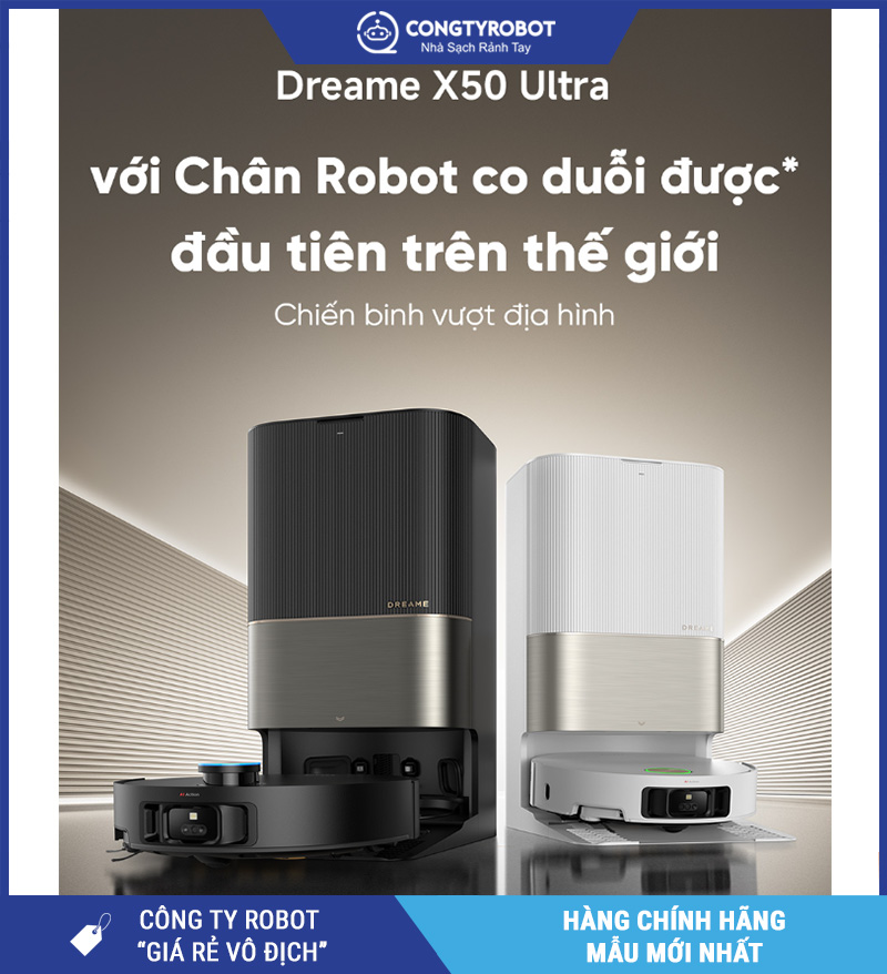 So Sánh Dreame X50 Ultra Với Các Robot Hút Lau Khác