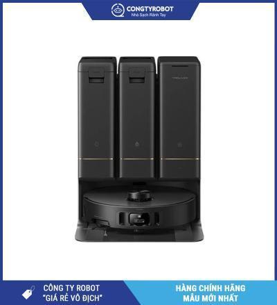 Mova Z50 Ultra Đen - Robot hút bụi lau nhà