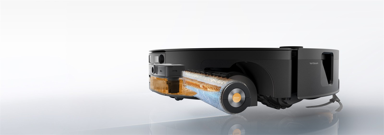 Cấu tạo con lăn SpiraFlow 2.0 trên Roborock Saros 20 Flow Complete