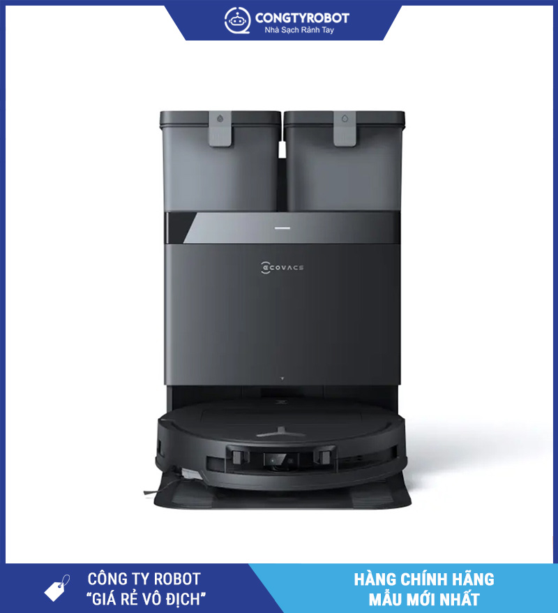 Robot hút bụi lau nhà Ecovacs Deebot T50 Pro Omni Gen 2 – Bản Quốc Tế