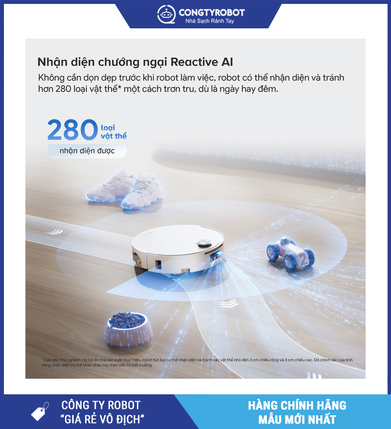 Reactive AI nhận diện hơn 280 loại vật thể