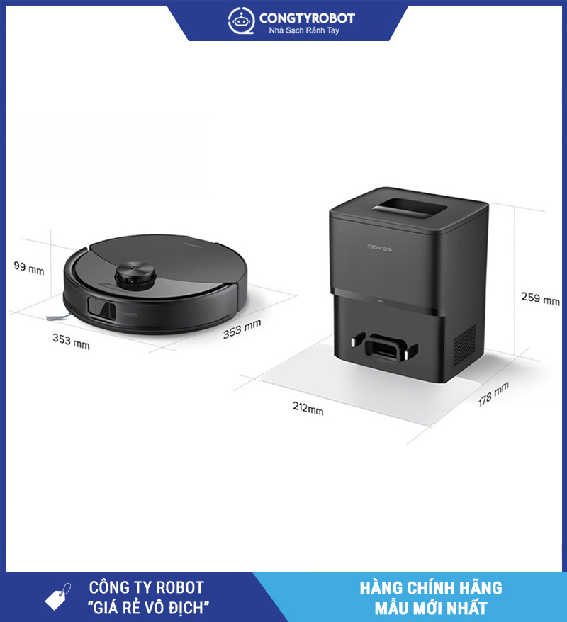 Roborock Q10 VF+ (Plus) Robot hút bụi lau nhà – Bản Quốc Tế