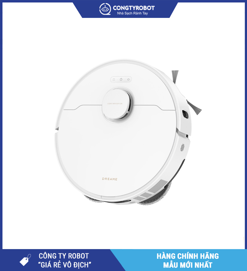 Dreame L50 Ultra CE Trắng - Robot Hút Bụi Lau Nhà Thông Minh