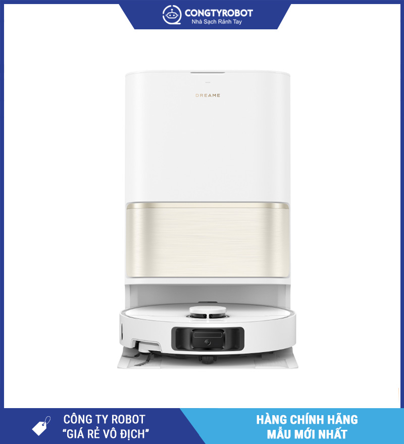Dreame L50 Ultra CE Trắng - Robot Hút Bụi Lau Nhà Thông Minh