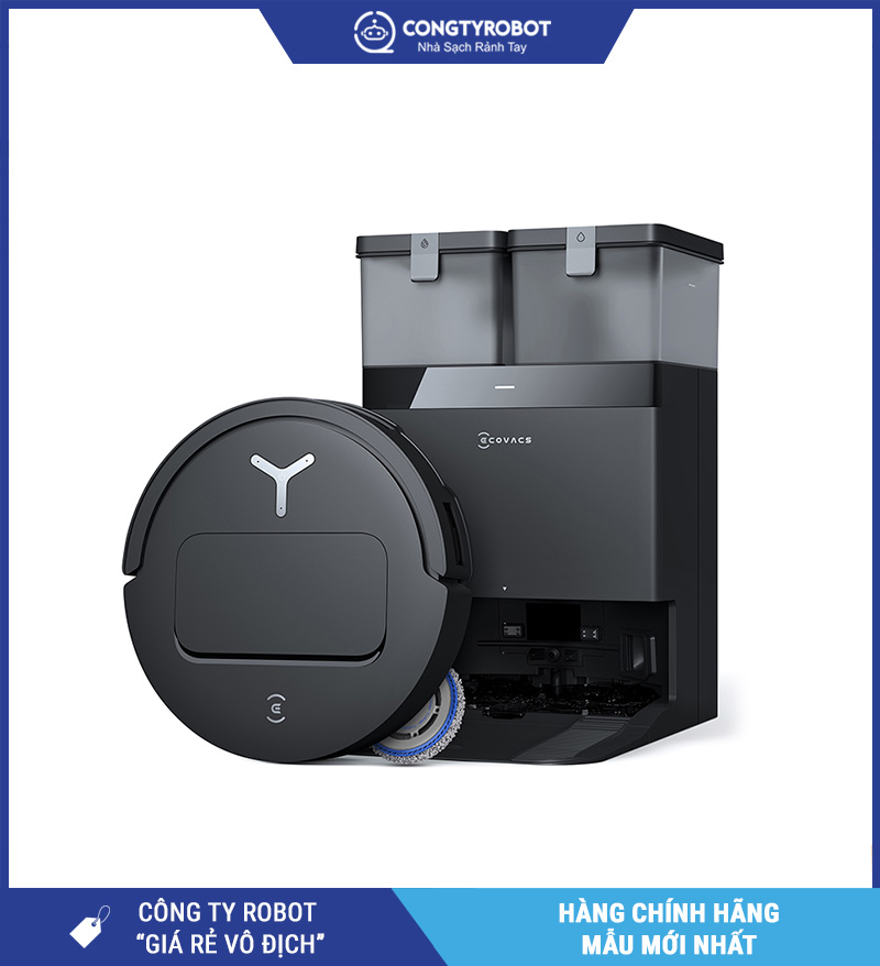 Robot hút bụi lau nhà Ecovacs Deebot T50 Pro Omni Gen 2 – Bản Quốc Tế
