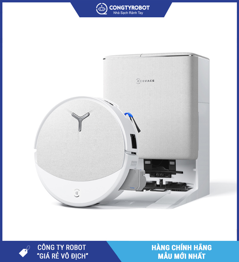 Ecovacs T90 Pro Omni - Robot Hút Bụi Lau Nhà Con Lăn 2026