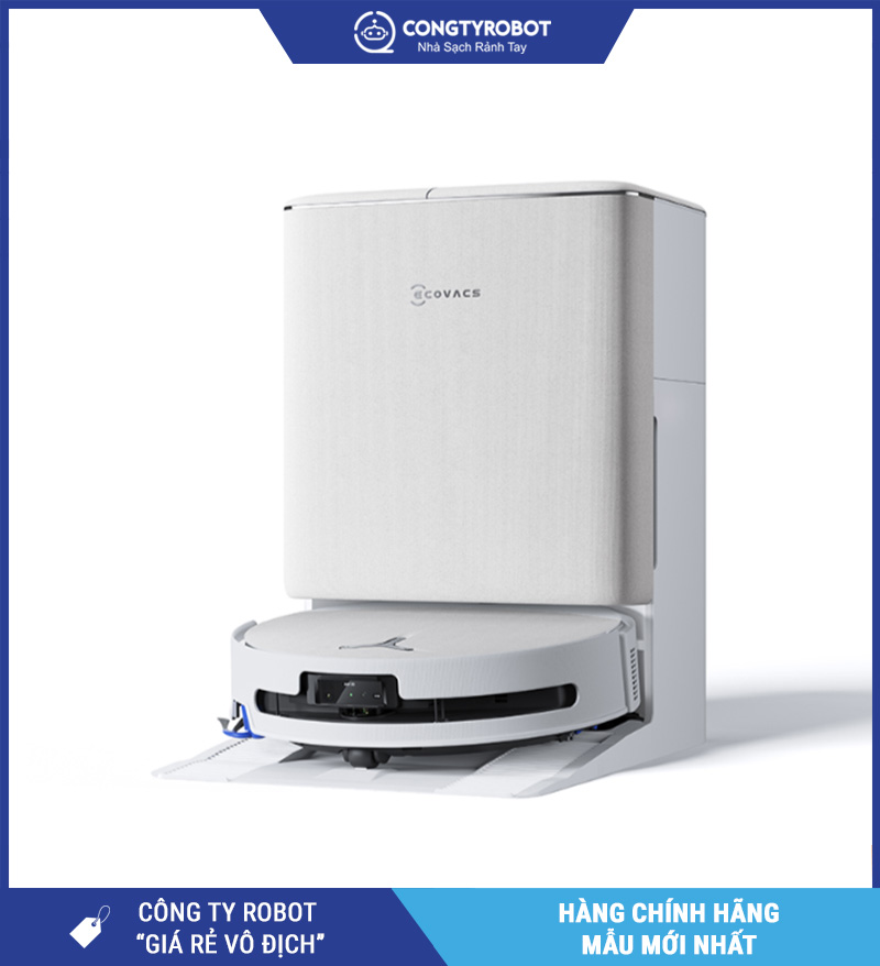 Ecovacs T90 Pro Omni - Robot Hút Bụi Lau Nhà Con Lăn 2026