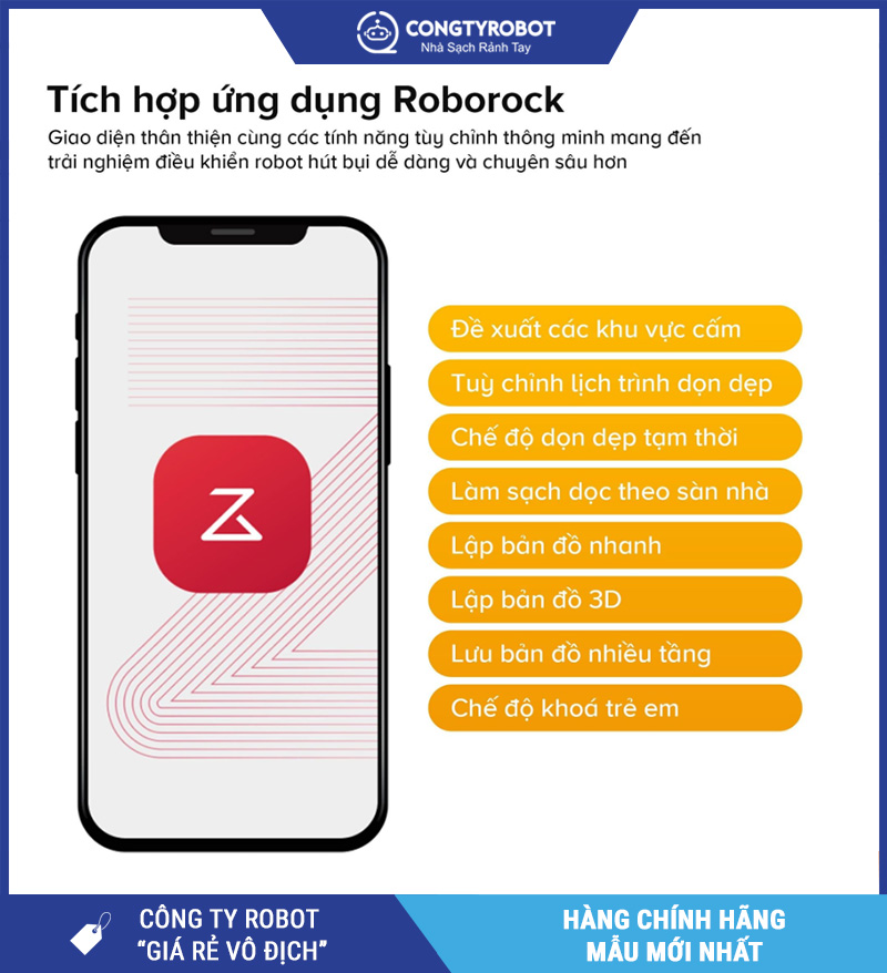 Robot hút bụi lau nhà Roborock Qrevo S Pro – Bản Quốc Tế