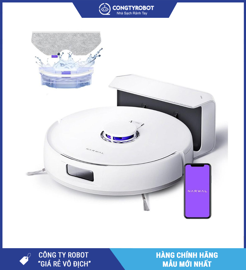 Robot hút bụi Narwal Freo X Plus - Lau nhà thông minh