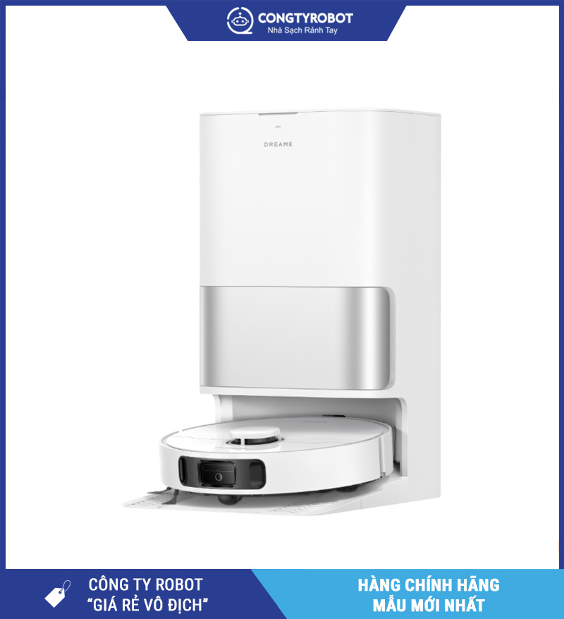 Robot hút bụi lau nhà Dreame D30 Ultra ( Đen/ Trắng) – Bản Quốc Tế