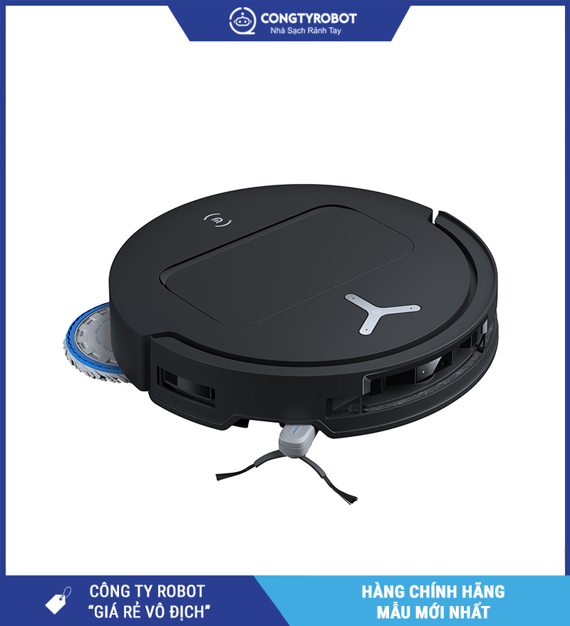 Robot hút bụi lau nhà Ecovacs Deebot T50 Pro Omni Gen 3 ( Đen/ Trắng) – Bản Quốc Tế
