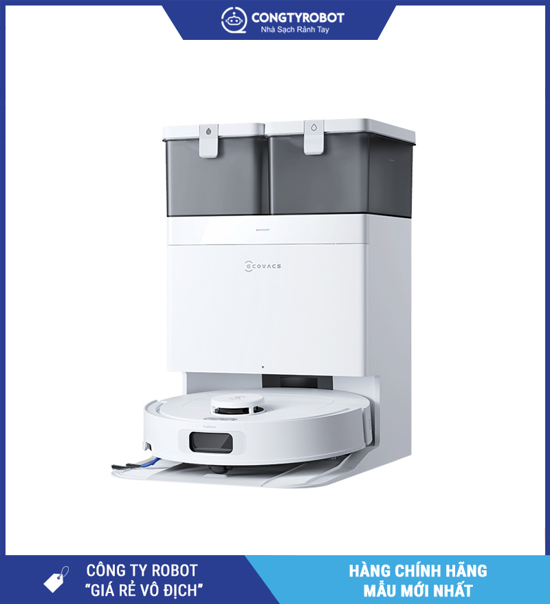 Ecovacs Deebot T30C Gen 2 Trắng/Đen - Robot hút bụi lau nhà