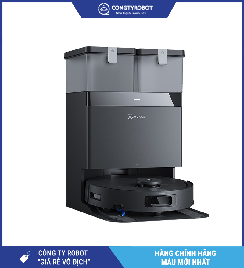 Ecovacs Deebot T30C Gen 2 Trắng/Đen - Robot hút bụi lau nhà