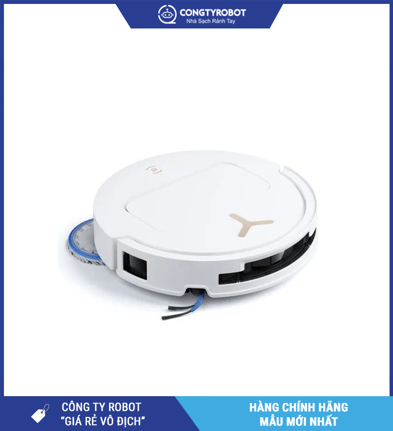 Ecovacs T50S Pro Omni Trắng/Đen - Robot hút bụi lau nhà