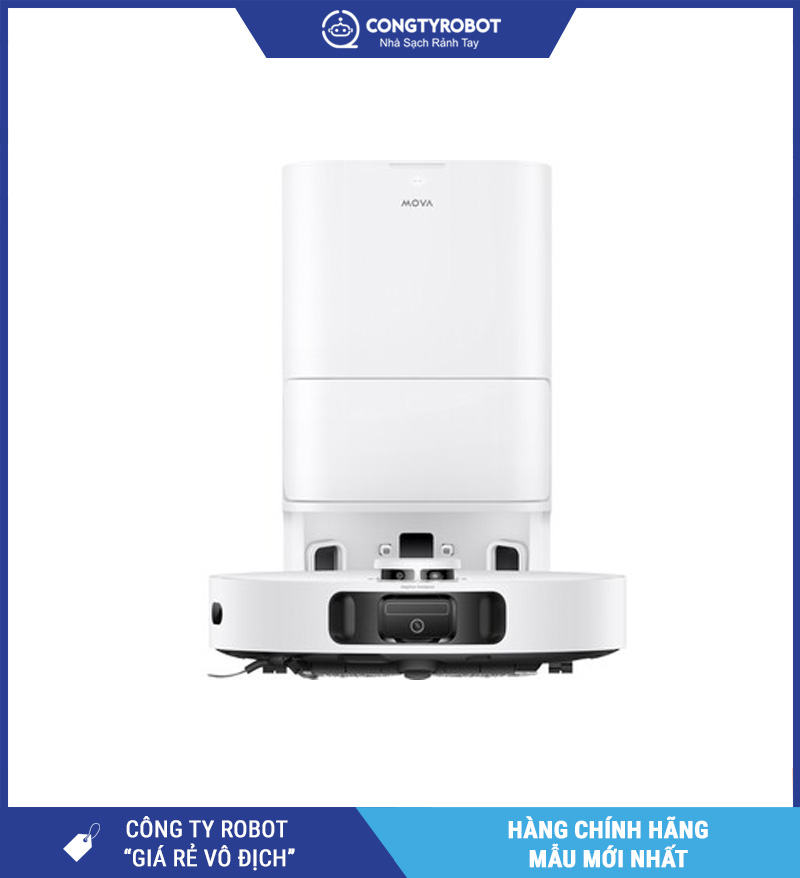 Mova E40 Ultra Trắng - Robot hút bụi lau nhà