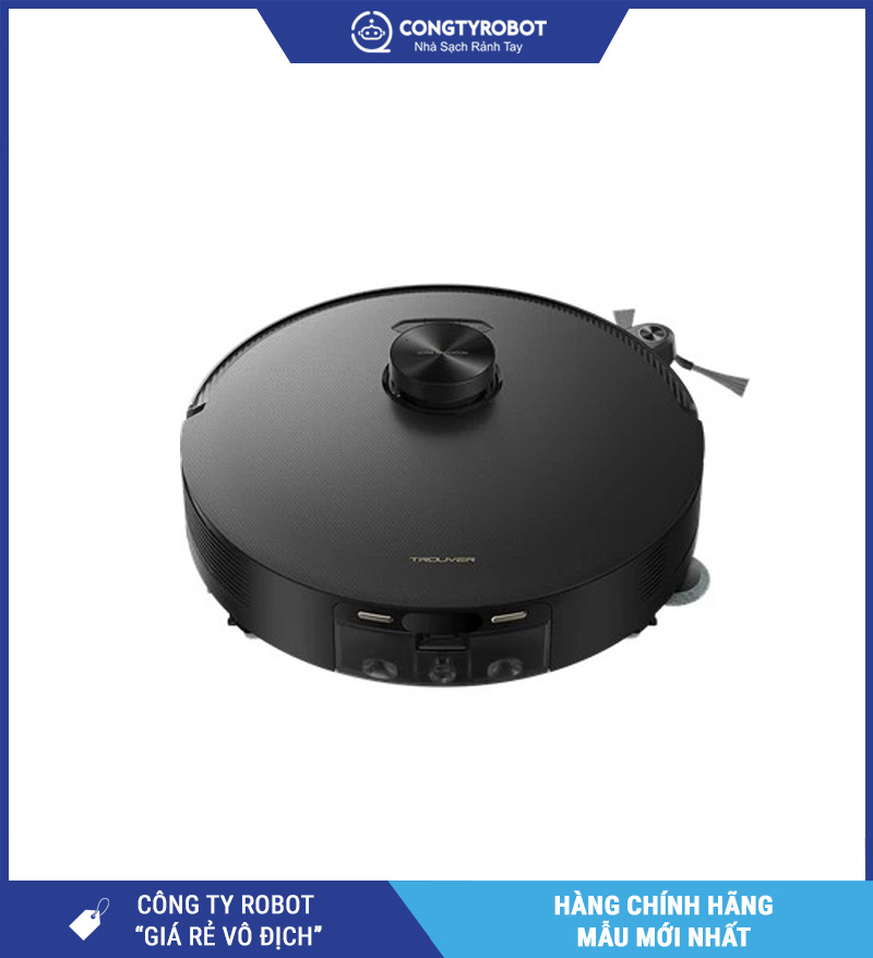 Mova Z50 Ultra Đen - Robot hút bụi lau nhà