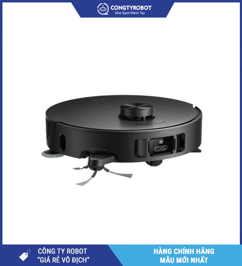 Mova Z50 Ultra Đen - Robot hút bụi lau nhà