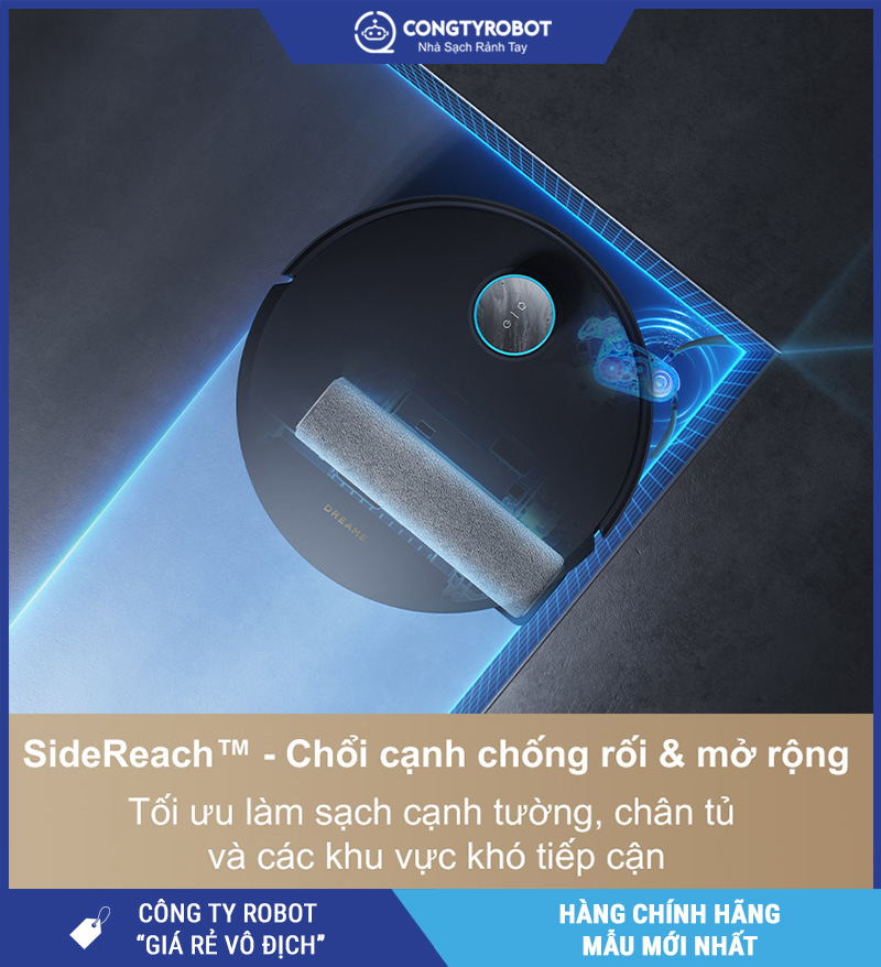 Dreame Aqua 10 Pro Track Robot hút bụi lau nhà – Bản Quốc Tế