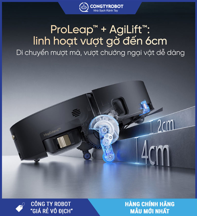 Dreame Aqua 10 Pro Track Robot hút bụi lau nhà – Bản Quốc Tế