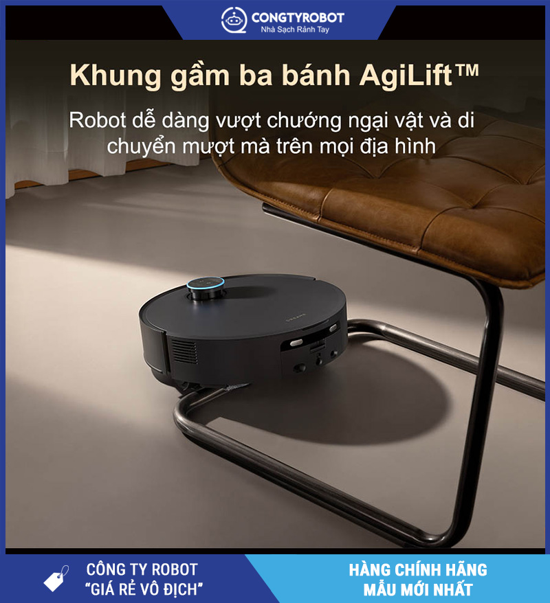 Dreame Aqua 10 Pro Track Robot hút bụi lau nhà – Bản Quốc Tế