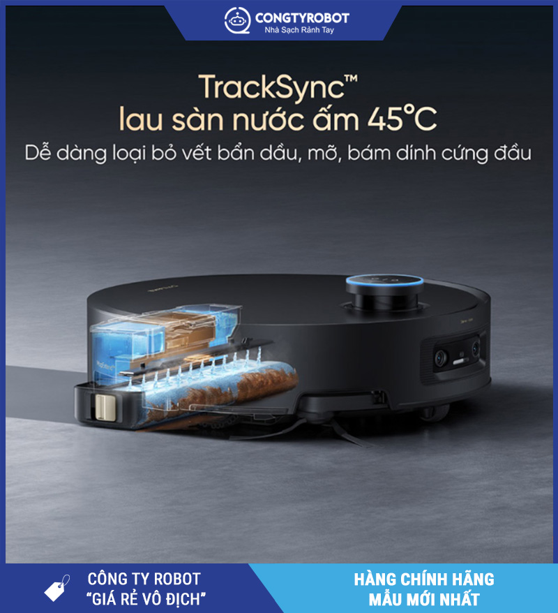 Dreame Aqua 10 Pro Track Robot hút bụi lau nhà – Bản Quốc Tế