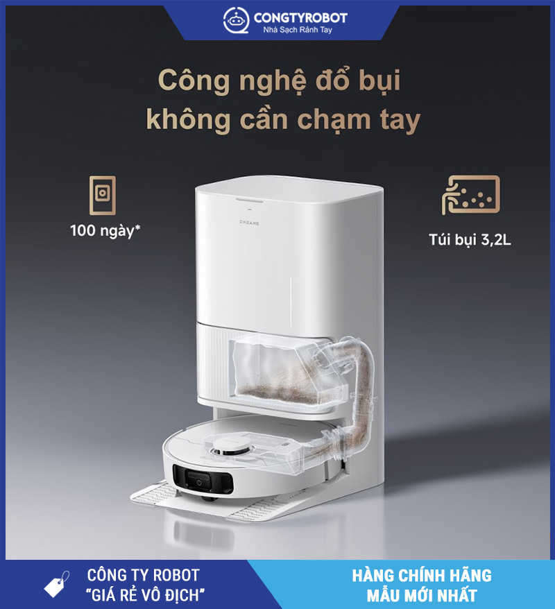 Dreame D20 Ultra Robot hút bụi lau nhà – Bản Quốc Tế