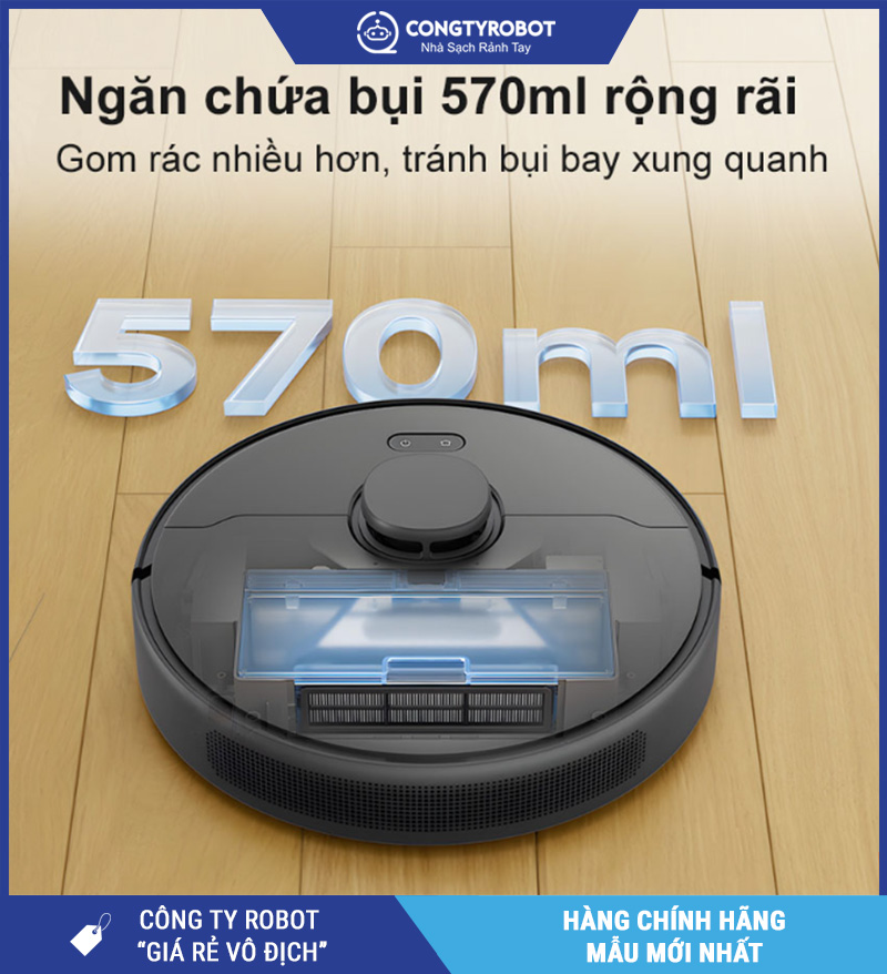 Dreame D9 Max Gen 2 Robot hút bụi lau nhà – Bản Quốc Tế