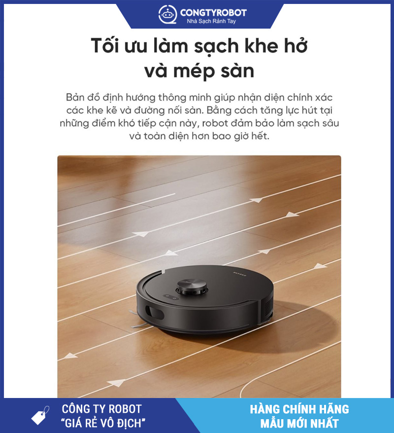 Robot hút bụi lau sàn chuyên dụng Dreame F20
