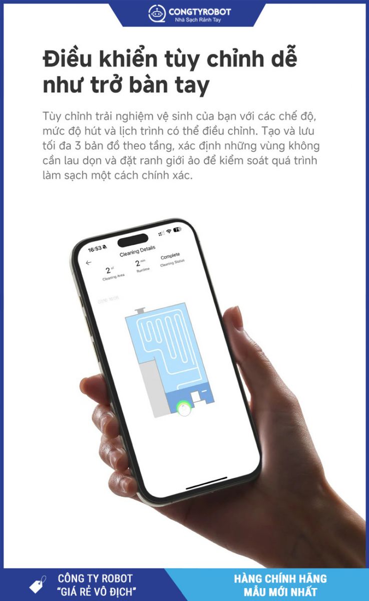 Mova E20s Pro Plus Trắng - Robot Hút Bụi Lau