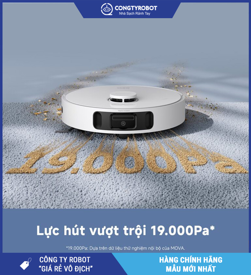 Mova E40 Ultra - Robot hút bụi lau nhà