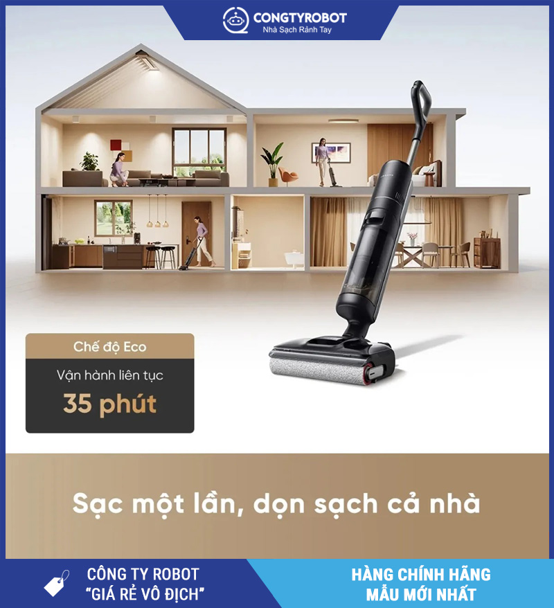 Dreame H12 GT - Máy hút bụi khô và ướt