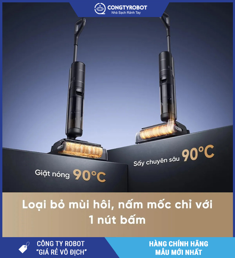 Dreame H12 GT - Máy hút bụi khô và ướt