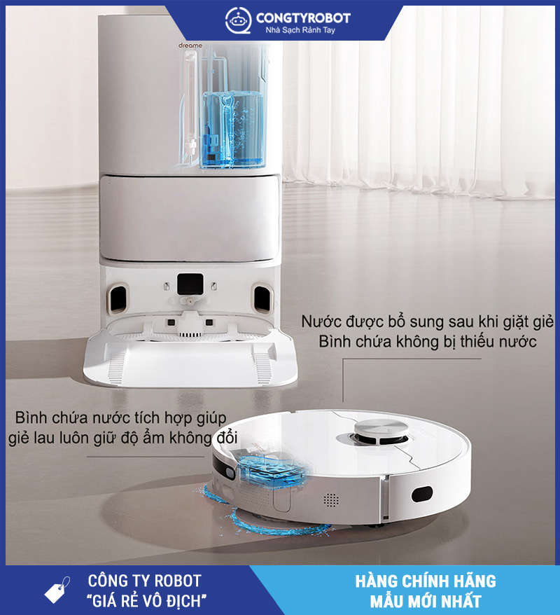 Dreame L10 Ultra - Robot Hút Bụi Lau Nhà, Bản Quốc tế