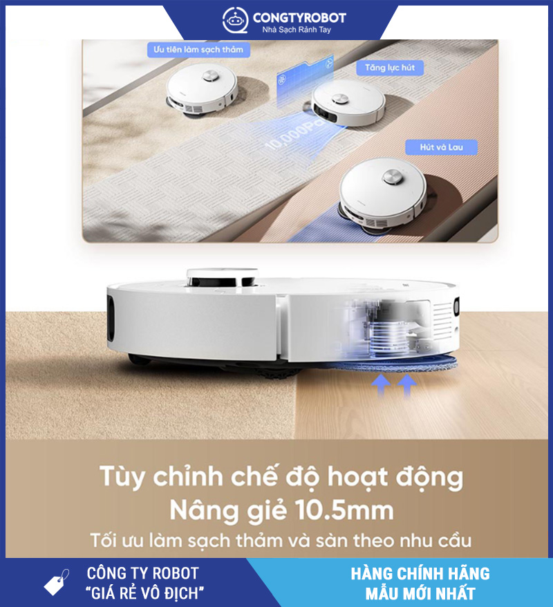 Dreame L10s Ultra Gen 2 Robot hút bụi lau nhà – Bản Quốc Tế