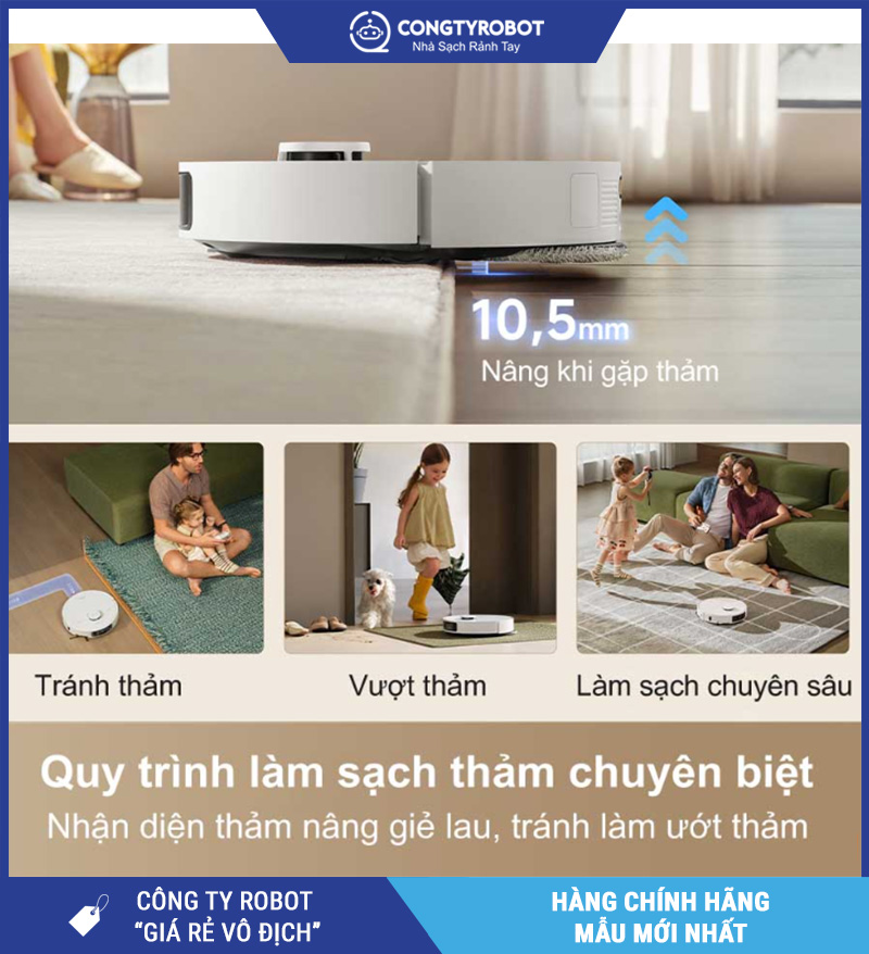 Dreame L10s Ultra Gen 3 - Robot Hút Bụi Lau Nhà Thông Minh