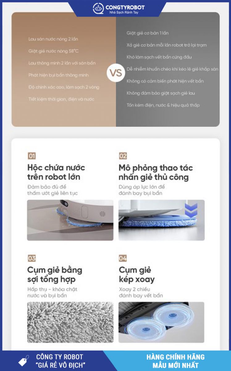 Dreame L10s Ultra Heat Trắng- Robot hút bụi lau nhà