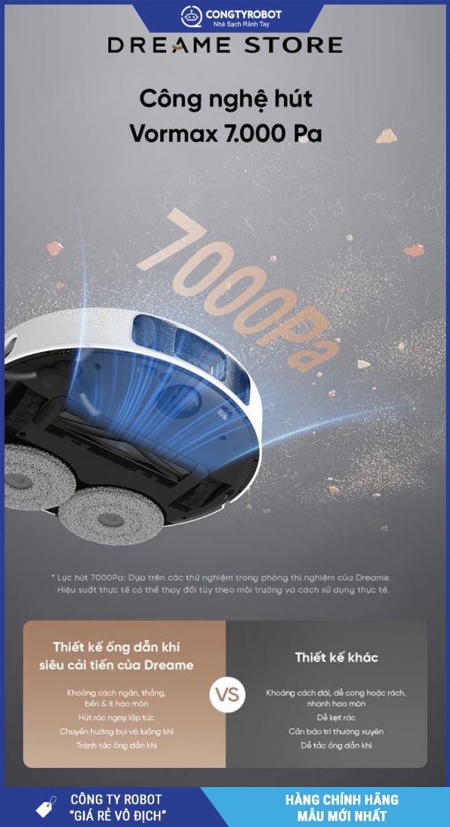 Dreame L10s Ultra Heat Trắng - Robot hút bụi lau nhà