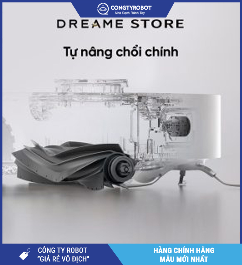 Dreame L10s Ultra Heat Trắng- Robot hút bụi lau nhà
