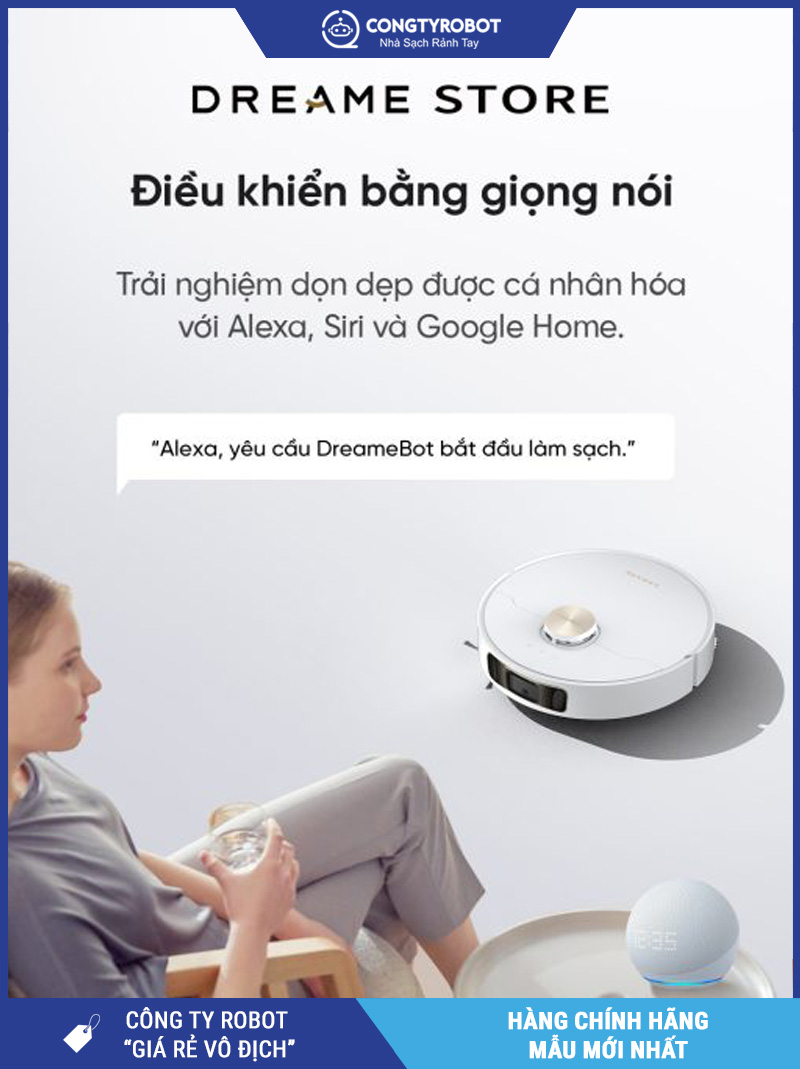 Dreame L10s Ultra Heat Trắng- Robot hút bụi lau nhà