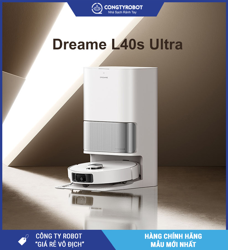 Dreame L40s Ultra Robot hút bụi lau nhà – Bản Quốc Tế