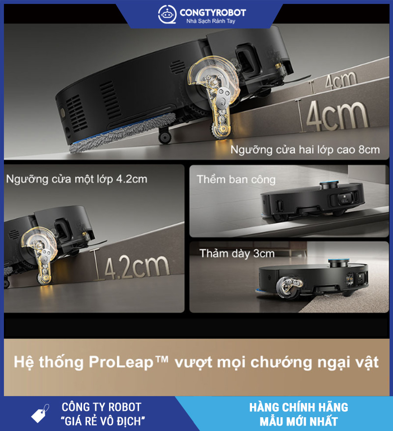 Dreame Matrix 10 Ultra - Robot Hút Bụi Lau Nhà Thông Minh