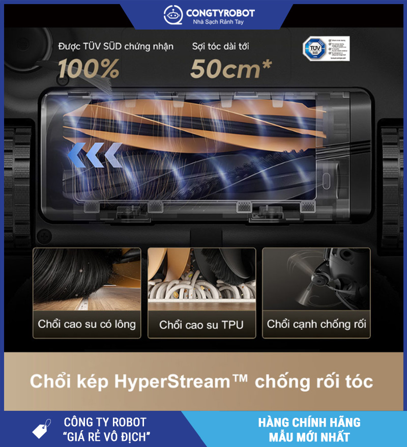 Dreame Matrix 10 Ultra - Robot Hút Bụi Lau Nhà Thông Minh