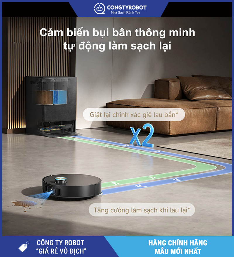 Dreame Matrix 10 Ultra - Robot Hút Bụi Lau Nhà Thông Minh