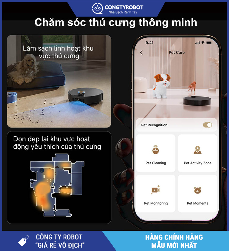 Dreame Matrix 10 Ultra - Robot Hút Bụi Lau Nhà Thông Minh