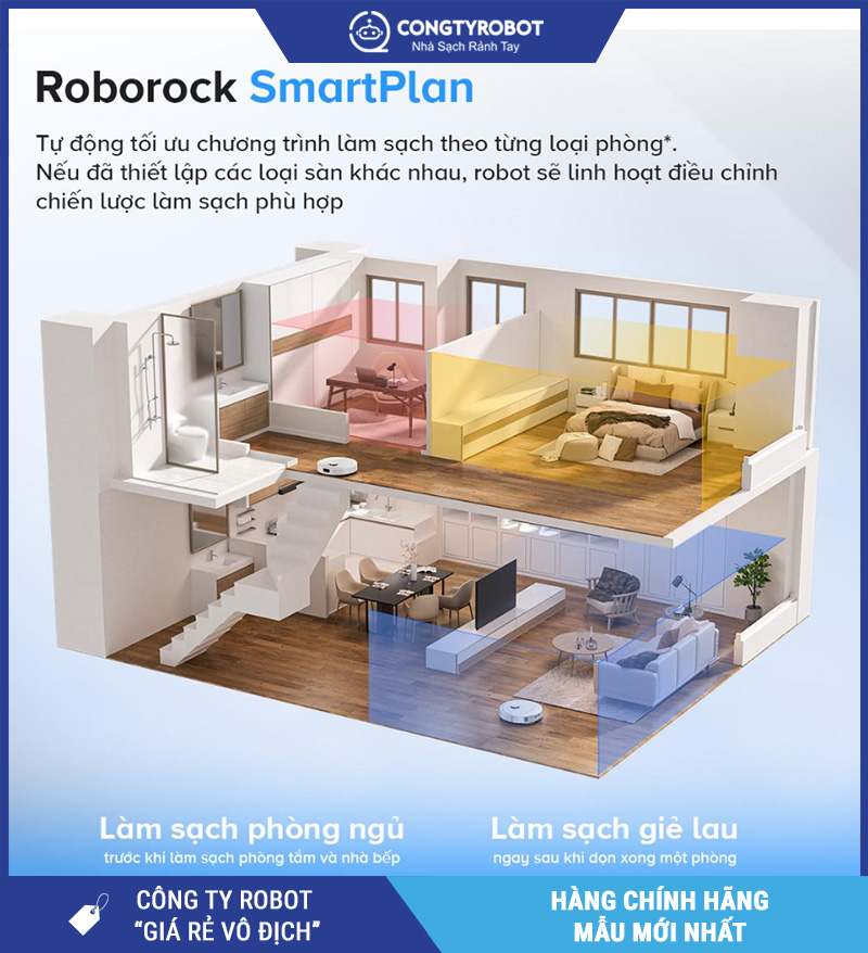 Roborock Q Revo 5AE – Robot Hút Bụi Lau Nhà Bản Quốc Tế