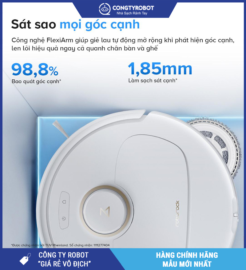Roborock Q Revo 5AE – Robot Hút Bụi Lau Nhà Bản Quốc Tế